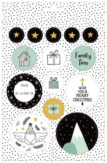 Livre 168 stickers Imagine Xmas