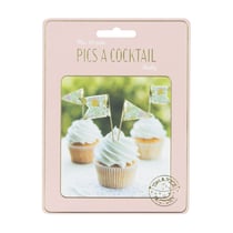 Lot de 10 pics à cocktail Tim & Puce Factory - Shabby