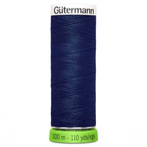 Fil à coudre Gütermann - RPET - Bleu marine n°013