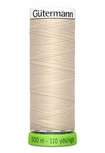 Fil à coudre Gütermann - RPET - Beige n°169
