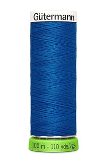 Fil à coudre Gütermann - RPET- Bleu lapis n°322