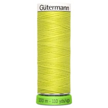 Fil à coudre Gütermann - RPET - Vert citron n°334