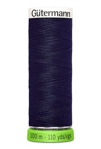 Fil à coudre Gütermann - RPET - Bleu foncé n°339