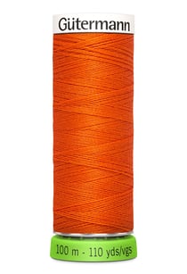 Fil à coudre Gütermann - RPET - Orange foncé n°351