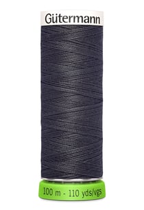 Fil à coudre Gütermann - RPET - Gris foncé n°036