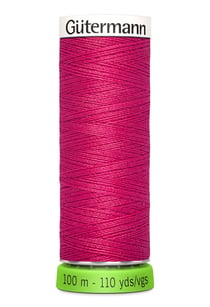 Fil à coudre Gütermann - RPET - Rose foncé n°382