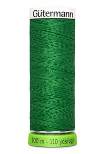 Fil à coudre Gütermann - RPET - Vert sapin n°396
