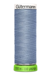 Fil à coudre Gütermann - RPET - Bleu gris n°064
