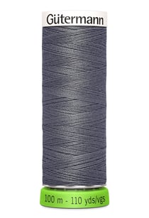 Fil à coudre Gütermann - RPET - Gris n°701