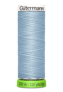 Fil à coudre Gütermann - RPET - Bleu clair n°075