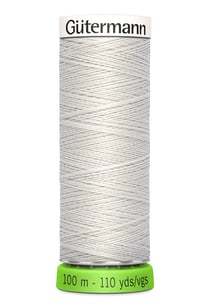 Fil à coudre Gütermann - RPET - Gris perle n°008