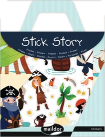 Stickers story pirates - 4 planches