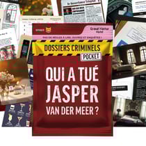 DC Pocket 3 : Qui a tué Jasper Van Der Meer ? - Asmodée