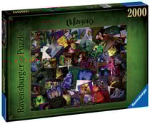 Ravensburger Puzzle 2000 pièces - Les Méchants Disney (Collection Disney Villainous)