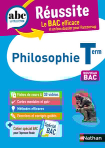 Philosophie Terminale - ABC Réussite - Bac 2026 - Enseignement commun Tle - Cours, Méthode, Exercices et Sujets corrigés + Cahier spécial Bac - EPUB