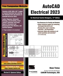 AutoCAD Electrical 2023 for Electrical Control Designers, 14th Edition