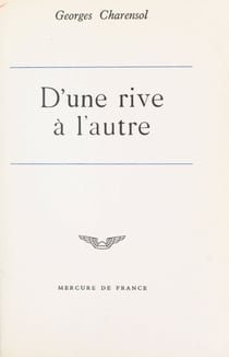 D'une rive à l'autre