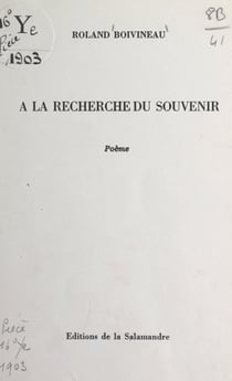 À la recherche du souvenir