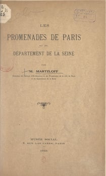Les promenades de Paris et du département de la Seine