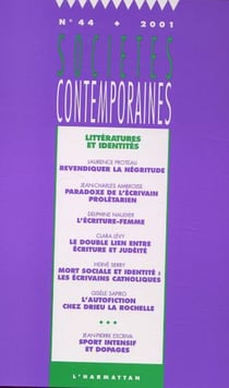 Littérature et identités