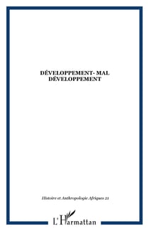 DÉVELOPPEMENT- MAL DÉVELOPPEMENT