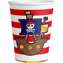 8 Gobelets - Pirates - 250 ml