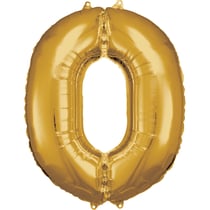 Gros lot 30 Ballons métallisés, 60 ans Anniversaire, Diam. 28 cm