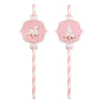 8 Pailles carton - Princess for a Day