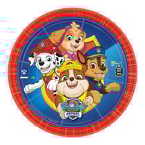 8 Assiettes - Pat Patrouille - 23 cm