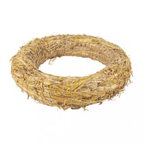 Couronne en paille, nature, non-soudée