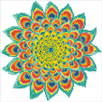 Diamond Dotz Intermediate Kit - Mandala du paon