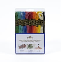 Lot de 12 fils à broder DMC - Pack Couleurs Passions 