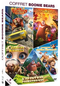 Boonie Bears - Coffret : L'Aventure préhistorique + L'Aventure minuscule + L'Aventure du monde des glaces + Fantastica : la grande aventure + Bigtop Secret