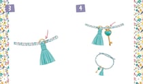 Mes bracelets d'amitié en liberty