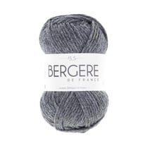 Pelote de laine - Bergère de France - 50 % laine mérinos et 50 % acrylique - Rocher