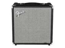 Fender Rumble 25 - Amplificateur combiné basses pour guitare basse - bass reflex - transistor - 25 Watt - noir et argent