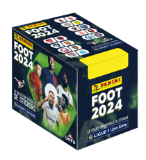 Boîte de stickers Foot 2024 Ligue 1 Panini - 250 pièces