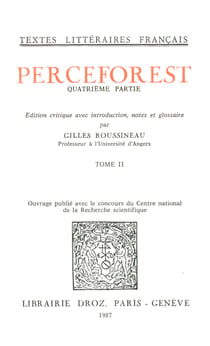 Le Roman de Perceforest. Quatrième partie