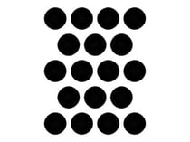 Jeu de 18 aimants adhésifs