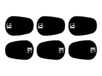 BG - 6 pastilles protège bec noir 0.8mm