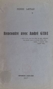 Rencontre avec André Gide