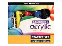 Starter set couleur acrylique fine graduate 5x120ml