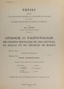 Géologie et paléontologie des bassins houillers de Decazeville, de Figeac et du détroit de Rodez (2). Étude paléontologique