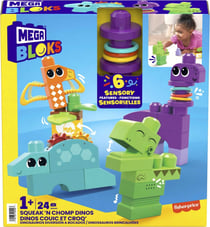 MEGA Bloks - Coffret Dinosaures - Jouet de construction - 1 an et +