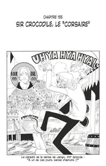 One Piece édition originale - Chapitre 155 - Sir Crocodile, "le corsaire"