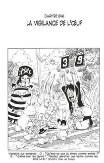 One Piece édition originale - Chapitre 846 - La vigilance de l'oeuf