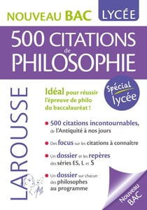 500 citations incontournables de philosophie
