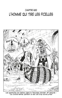 One Piece édition originale - Chapitre 682 - L'homme qui tire les ficelles