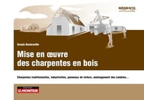 Mise en oeuvre des charpentes en bois - Charpentes traditionnelles, indistruelles, panneaux de toiture, anémagement des combles...