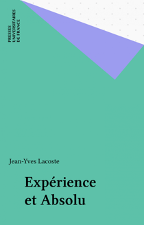 Expérience et Absolu